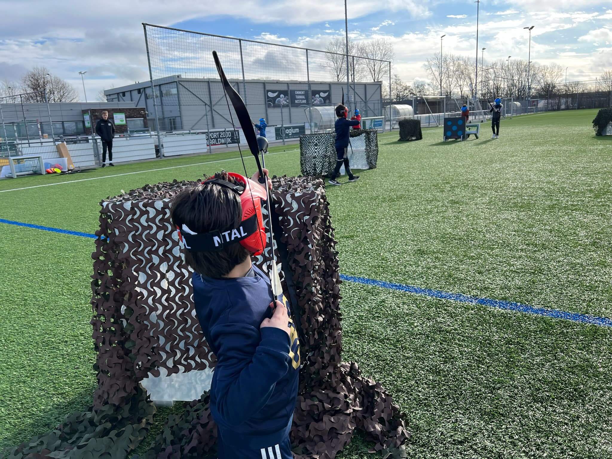 Archery tag schieten