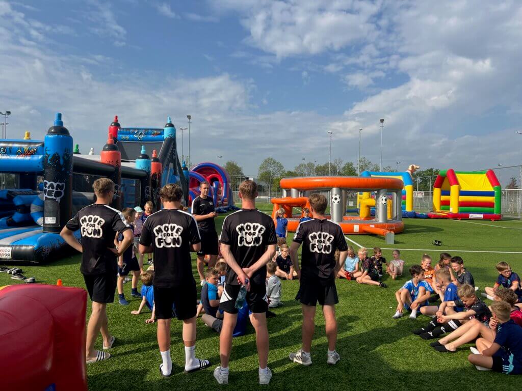 Sport-en spelkamp in de meivakantie tijdens de vakantie fun