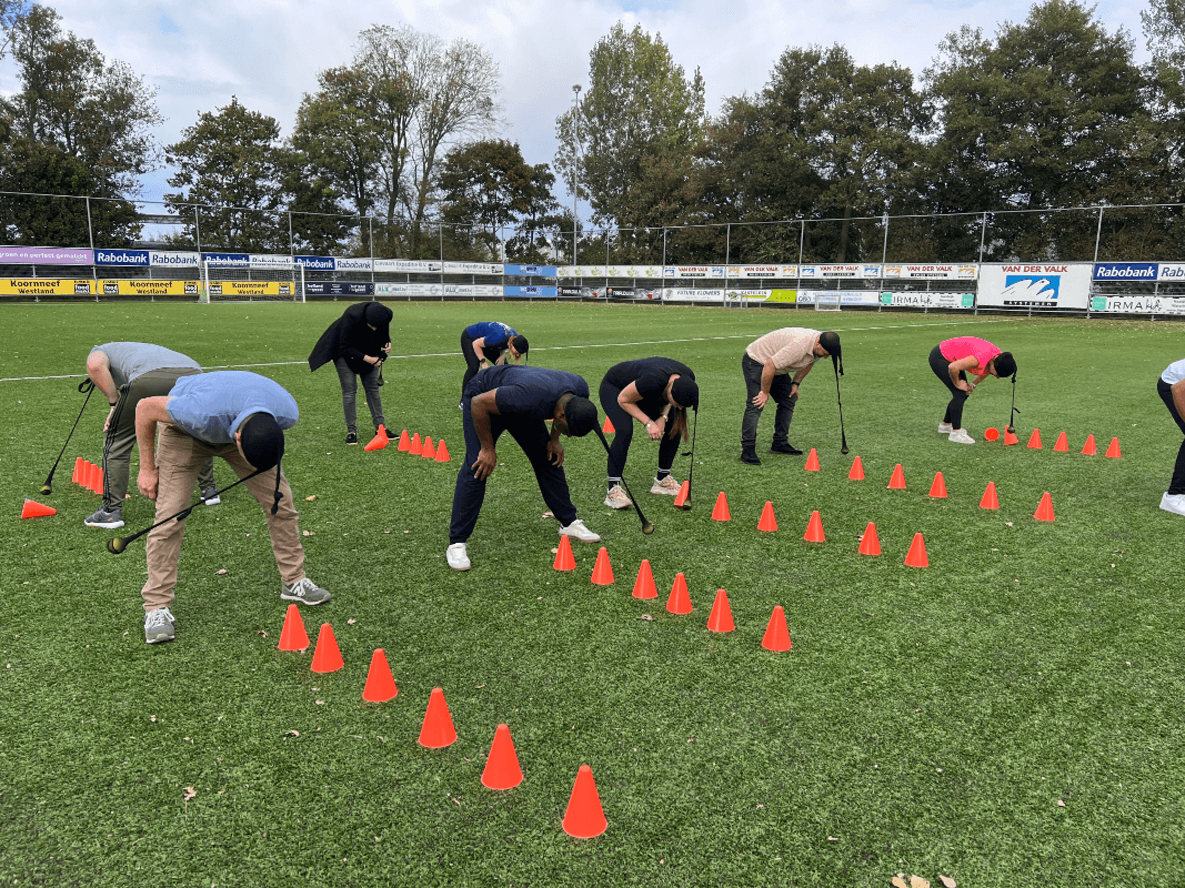 Teamuitje de alleskunner pionenspel